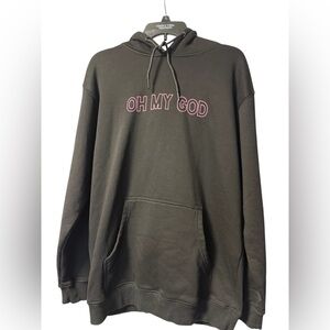 Shane Dawson “Oh My God” Black Hoodie Medium NWOT